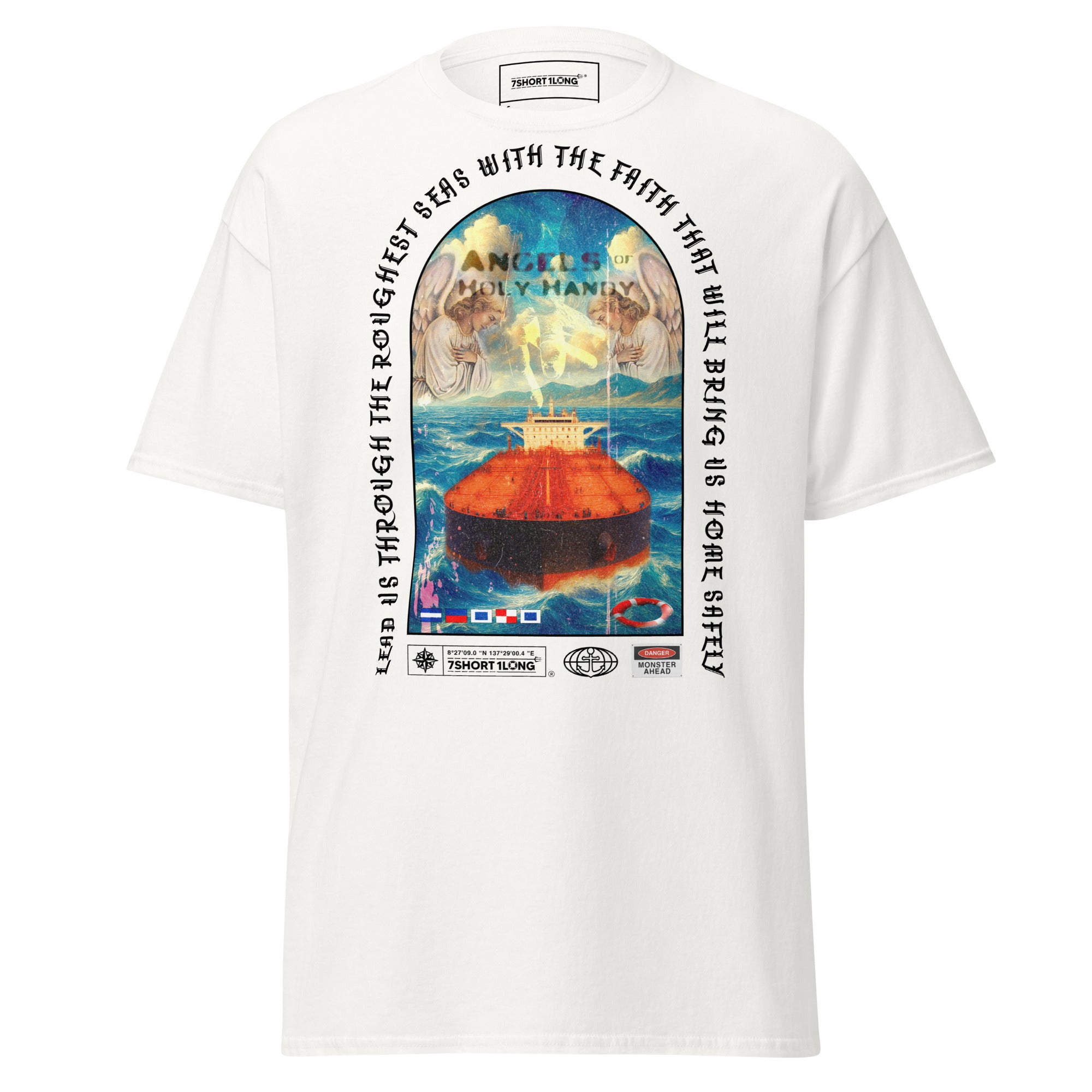 Christian Angel Protection Tanker T-Shirt Secondary image