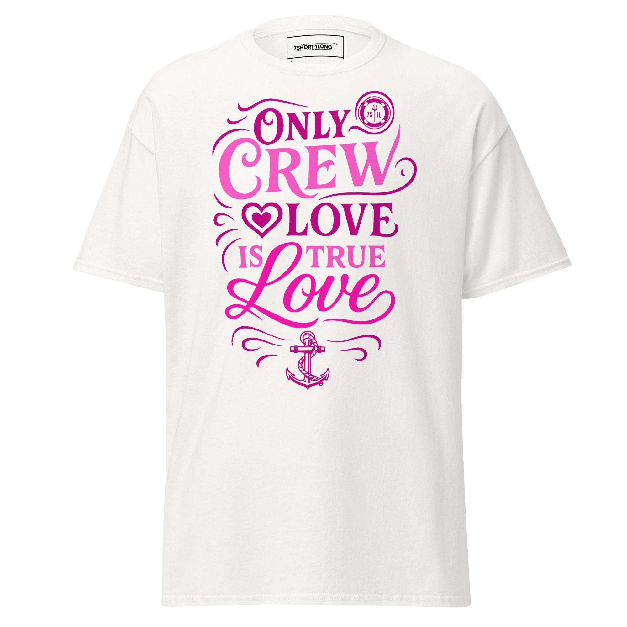 only crew love is true love T-shirt