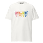 White Colorful Seafarer T-Shirt one ocean one crew with 7 short 1 long logo