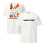 Maritime T-shirt with Free-Fall Boat design inspired by SOLAS-regulated free-fall lifeboats used on tankers, bulk carriers, and container ships.