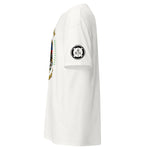 Maritime design showing anchor, compass, waves, and Filipino symbols with the text “Filipino Sailor – Tropang Mandaragat,” representing pride and crew brotherhood at sea.