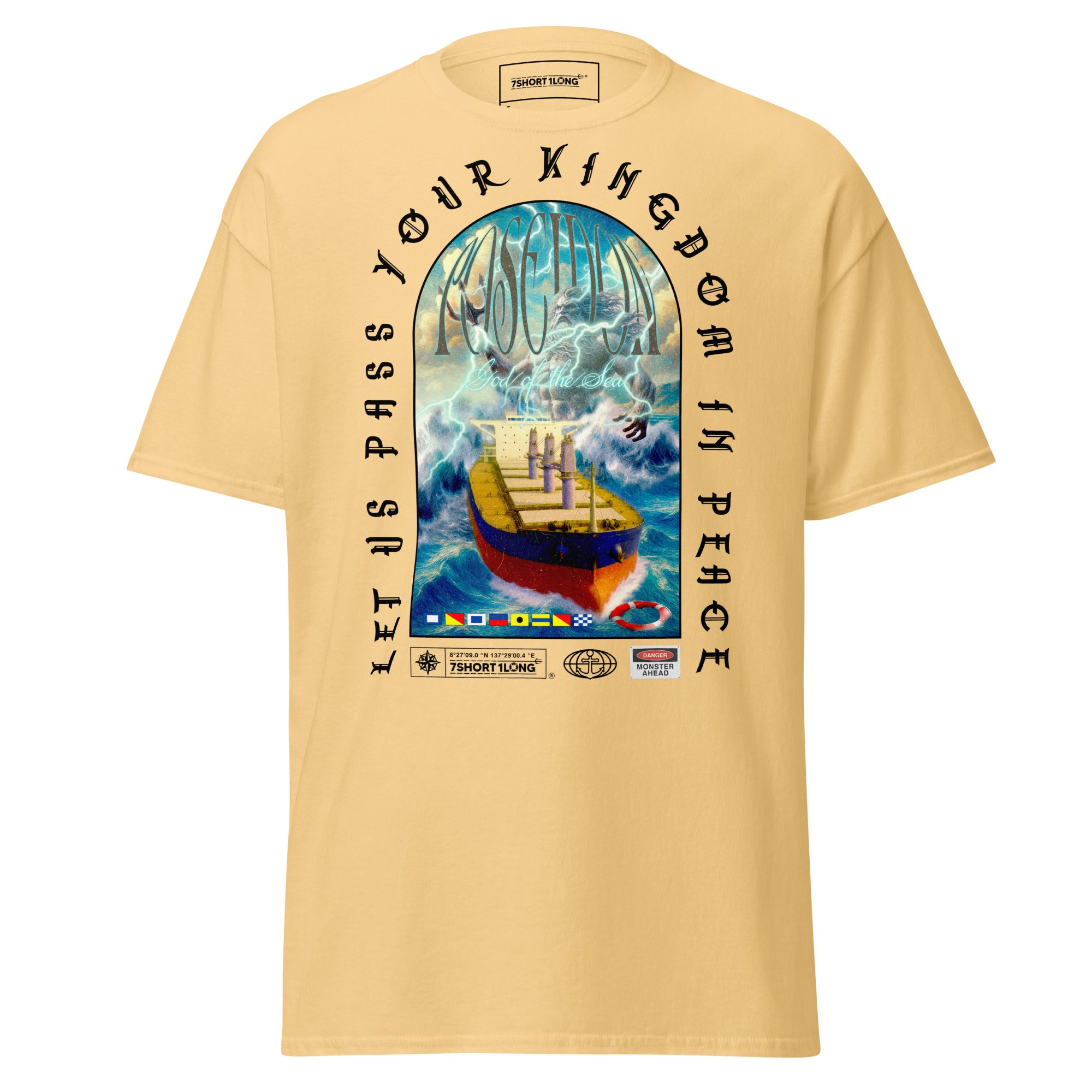 poseidon nautical shirt greek god sea design bulk carrier vessel maritime apparel
