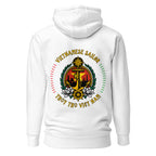 Vietnamese Sailor Hoodie by 7SHORT1LONG® featuring nautical-inspired design, soft fabric, and a casual fit for comfortable style.
